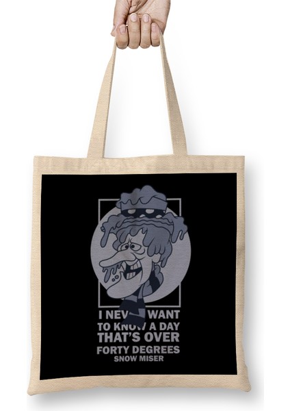Snow Miser Quotes Bez Çanta Uzun Saplı