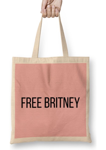 Free Britney Free Britney Spears 2021 Bez Çanta Uzun Saplı