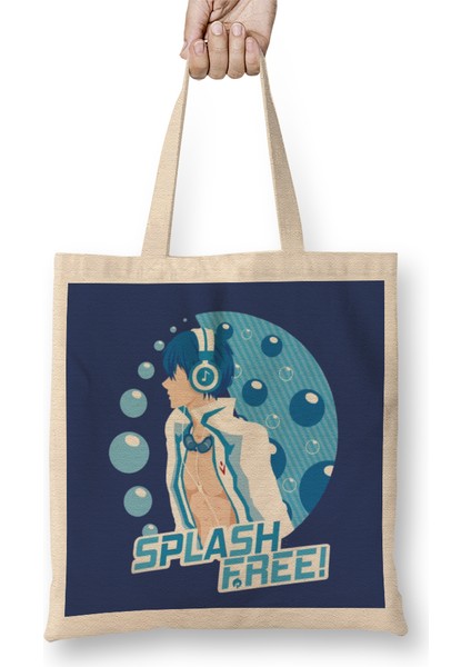 Free Splash Free Haruka Nanase Bez Çanta Uzun Saplı