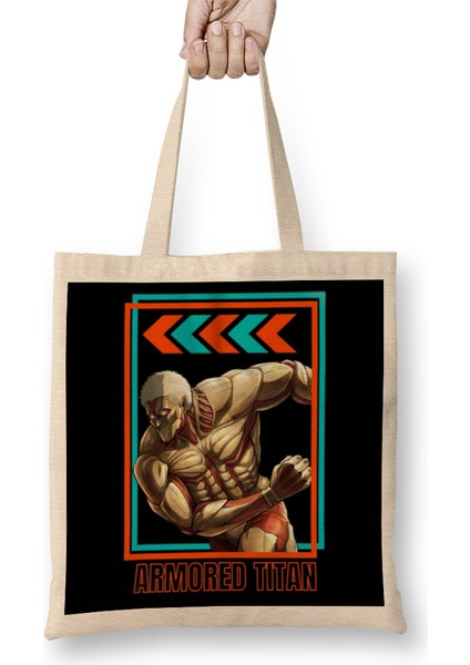 Armored Titan Reiner Titan Ao Bez Çanta Uzun Saplı