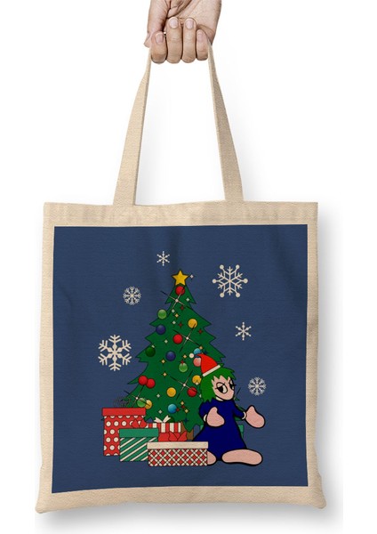 Lemmings Around The Christmas Tree Bez Çanta Uzun Saplı