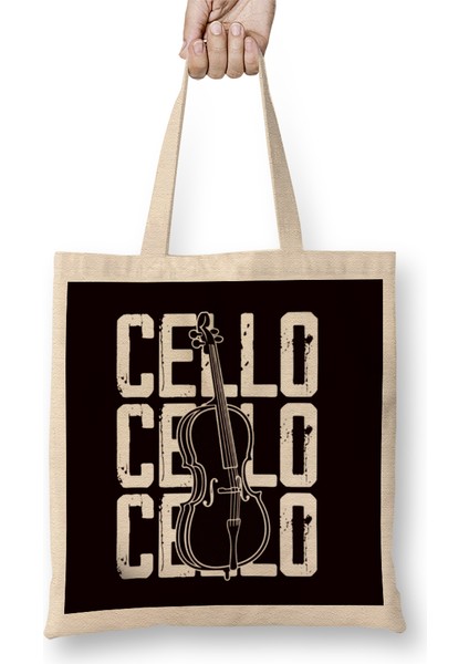 Cello Cellist Orchestra Musical Instrument Classical Music Bez Çanta Uzun Saplı
