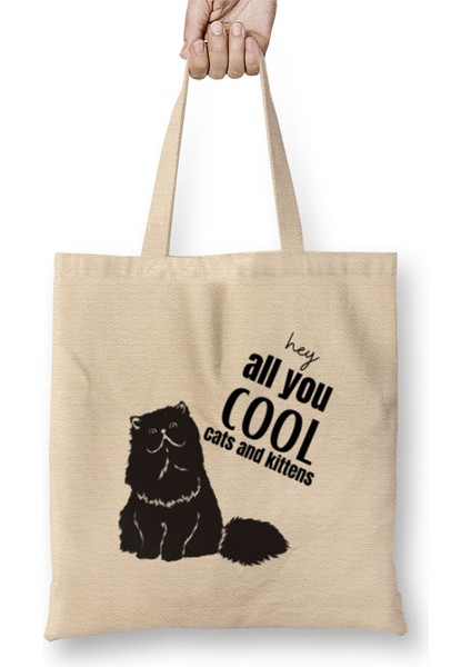 Hey All You Cool Cats And Kittens Bez Çanta Uzun Saplı