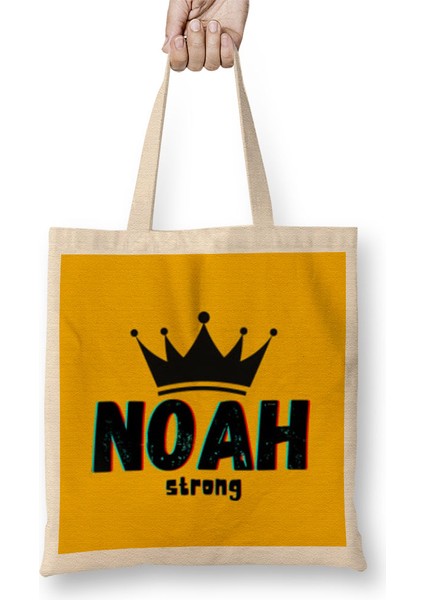 King Llil Baby Hıp Hop Logo Merch Bez Çanta Uzun Saplı