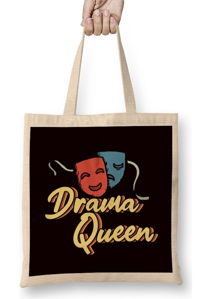 Queen Drama Theatre Geek Fan Broadway Actor Actress Acting Bez Çanta Uzun Saplı
