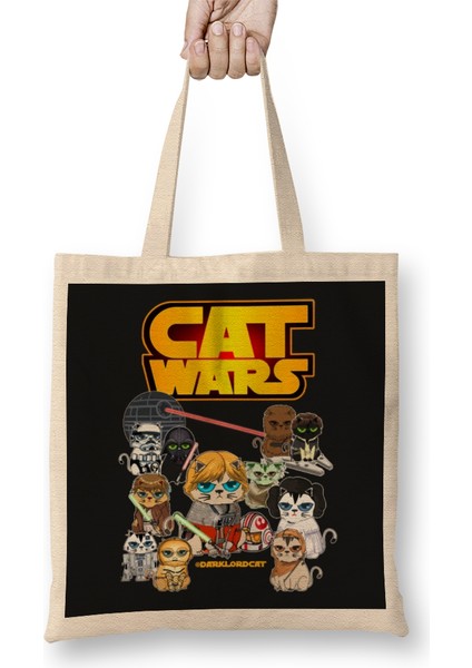Star Cat Wars 06 Bez Çanta Uzun Saplı