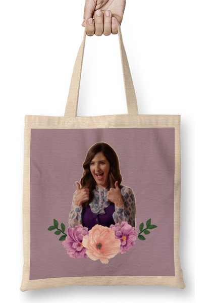 Janet The Good Place Bez Çanta Uzun Saplı