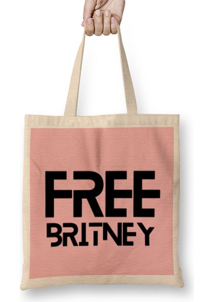 Free Britney Free Britney Spears 2022 Bez Çanta Uzun Saplı