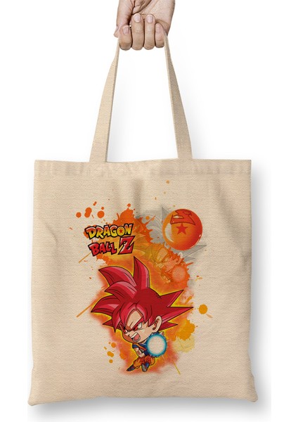 Dragon Ball Z Goku Bez Çanta Uzun Saplı