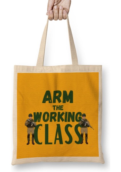 Arm The Working Class- Arm Gift Bez Çanta Uzun Saplı