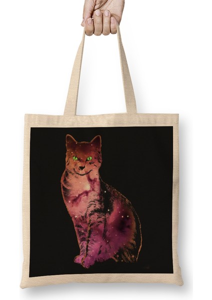 Astro Cat Kedi Bez Çanta Uzun Saplı