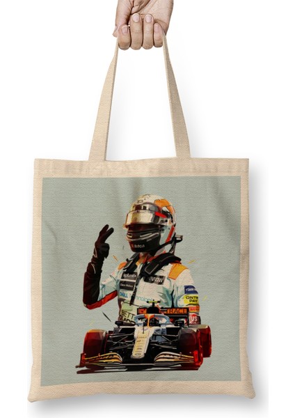 Lando Norris Lando Monaco F1 Bez Çanta Uzun Saplı
