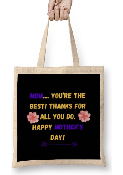 Mother’s Day Sayings & Quotes For Mom 2021 Bez Çanta Uzun Saplı