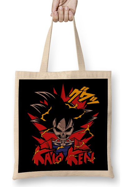 Goku Skull Bez Çanta Uzun Saplı