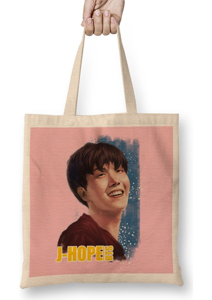 Bts Jhope 06 Bez Çanta Uzun Saplı