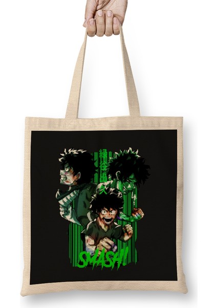 Midoriya Izuku Smash Bez Çanta Uzun Saplı