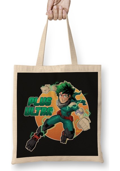 My Hero Academia Deku Plus Ultra Bez Çanta Uzun Saplı