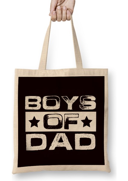 Boys Of Dad Daddy Papa Son Brother Poppa Stepdad Father Bez Çanta Uzun Saplı