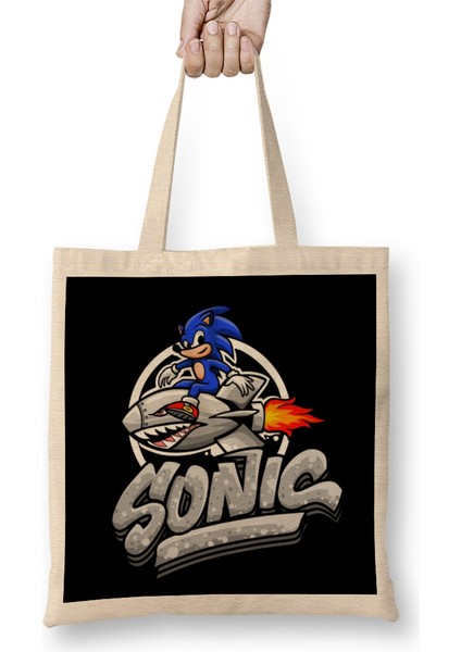 Sonict The Hedgehog Sonic Fly Bez Çanta Uzun Saplı