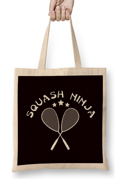 Squash Ninja Player Indoor Tennis Court Match Ball Sports Bez Çanta Uzun Saplı