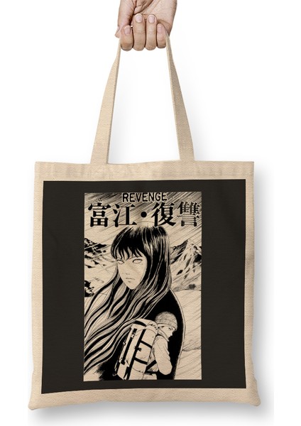 Tomie Junji Ito Tomie Manga Bez Çanta Uzun Saplı