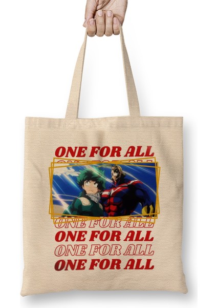 One For All My Hero Academia Bez Çanta Uzun Saplı