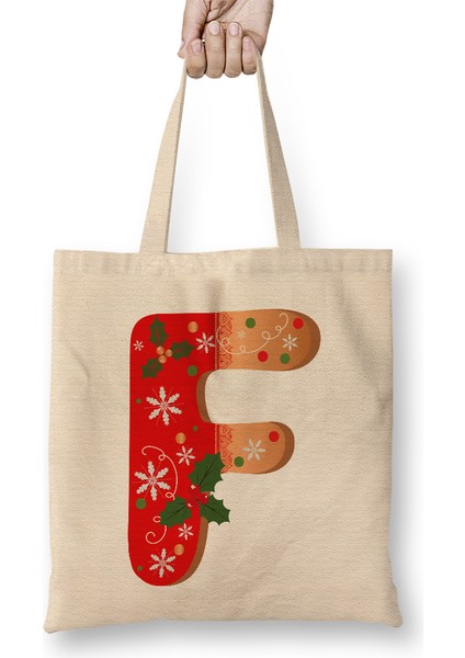 F Harfi Bez Çanta Uzun Saplı