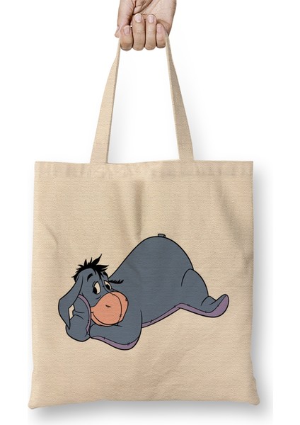 Winnie The Pooh Eeyore 017 Bez Çanta Uzun Saplı