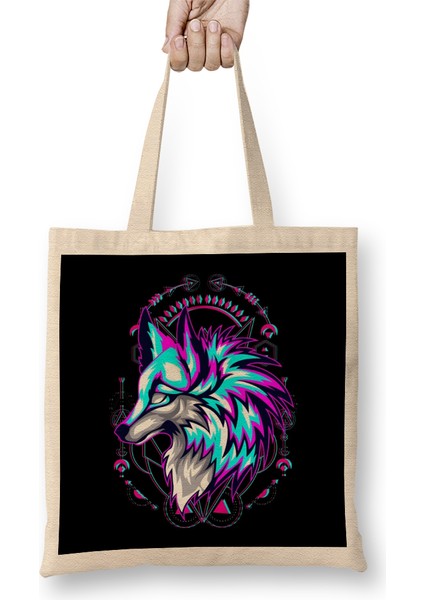 Wolf Lover Bez Çanta Uzun Saplı