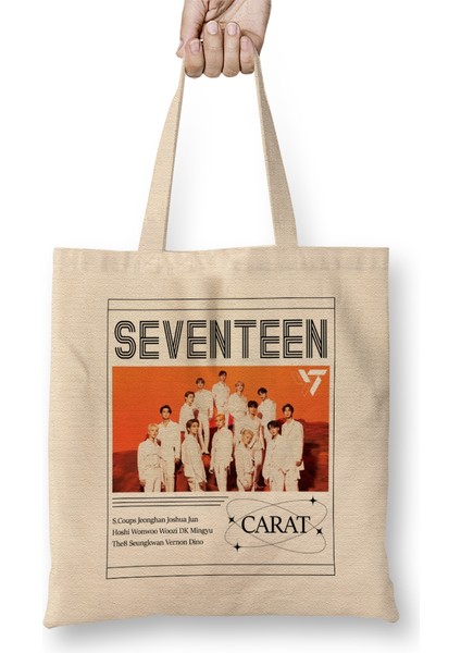 Seventeen Modern Vintage Bez Çanta Uzun Saplı