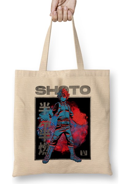 Shoto Todoroki My Hero Academia 01 Bez Çanta Uzun Saplı