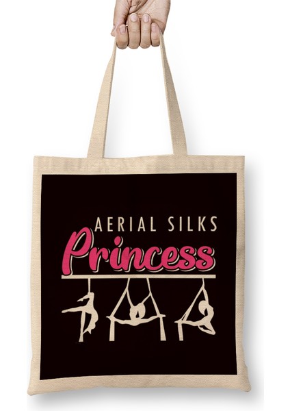 Aerial Silks Princess Aerialist Acrobatics Dancer Acrobat Bez Çanta Uzun Saplı