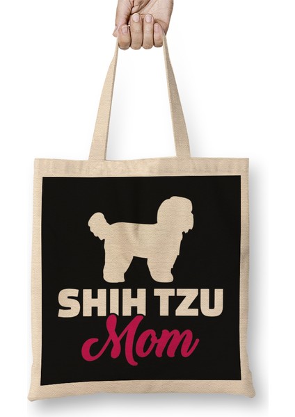 Shih Tzu Mom Bez Çanta Uzun Saplı