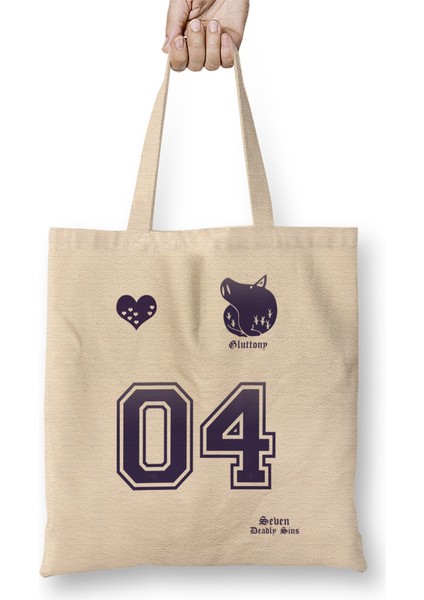 Pig's Sin Of Gluttony Merlin Bez Çanta Uzun Saplı