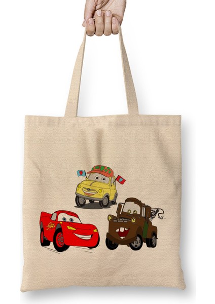 Mcqueen Mater And Luigi Bez Çanta Uzun Saplı