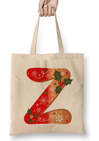 Z Harfi Bez Çanta Uzun Saplı