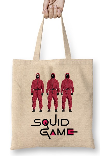 Squid Game 011 Bez Çanta Uzun Saplı
