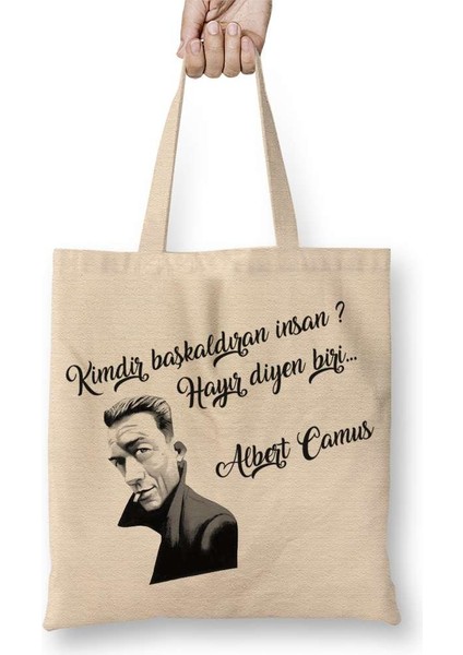 Albert Camus Bez Çanta Uzun Saplı