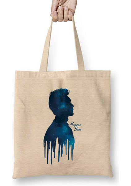 Shadowhunters The Mortal Instruments Magnus Bane 01 Bez Çanta Uzun Saplı