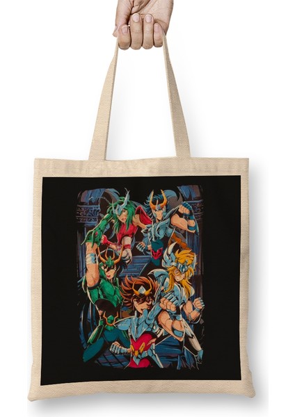 Saint Seyia Bez Çanta Uzun Saplı