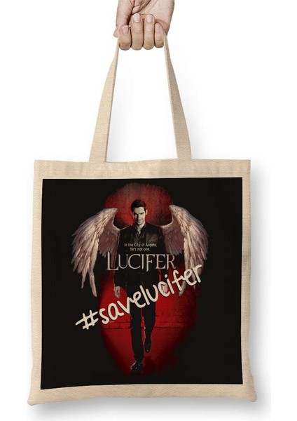 Lucifer Bez Çanta Uzun Saplı