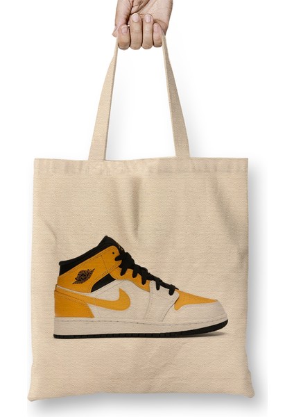 Jordan 1 Mid University Gold Bez Çanta Uzun Saplı