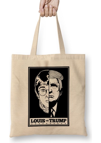 Louis Theroux Vs Donald Trump Bez Çanta Uzun Saplı