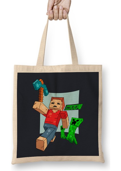 Minecraft Bez Çanta Uzun Saplı