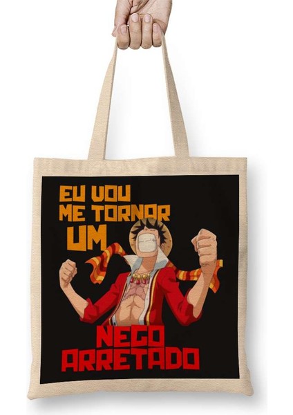 Luffy Nego Arretado Bez Çanta Uzun Saplı