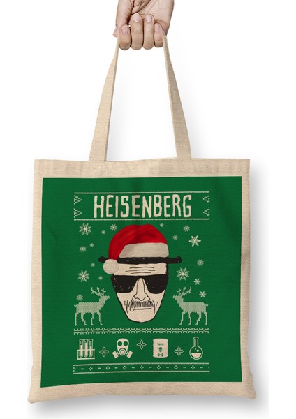 Breaking Bad Heisenberg Christmas Bez Çanta Uzun Saplı