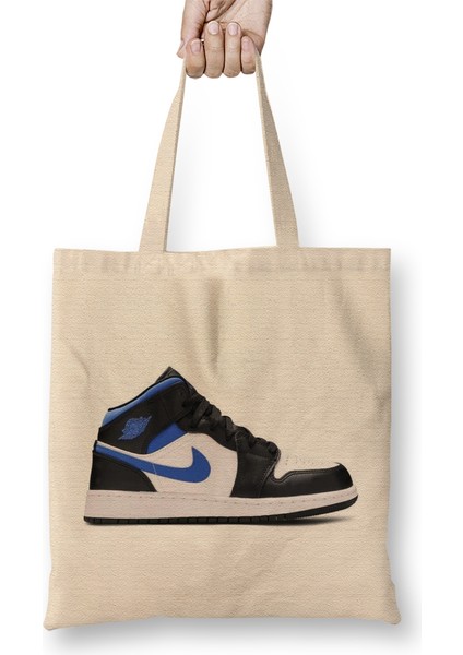Jordan 1 Mid Gs Racer Blue Bez Çanta Uzun Saplı