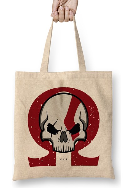 Kratos Skull Bez Çanta Uzun Saplı