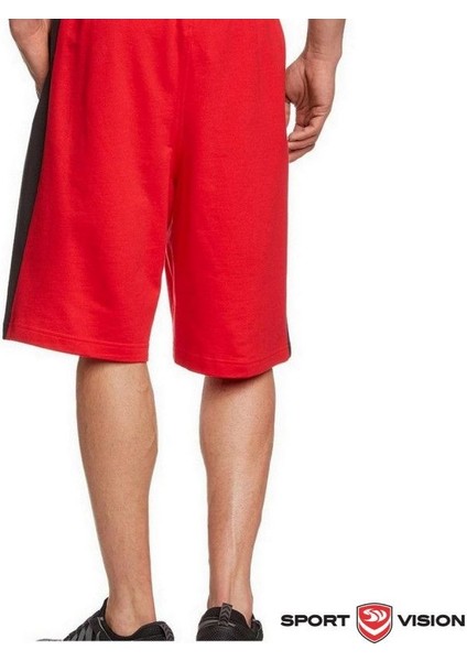 Fnwr Short S29940 Şort Kırmızı Siyah