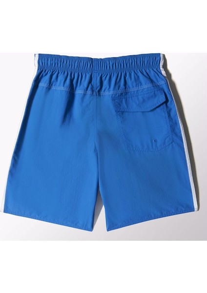 3sa Short cl S22701 Yüzme Şortu Mavi Beyaz